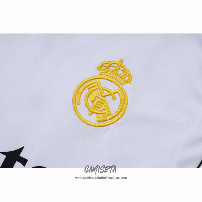 Chandal del Real Madrid 2025-2026 Manga Corta Blanco - Pantalon Corto